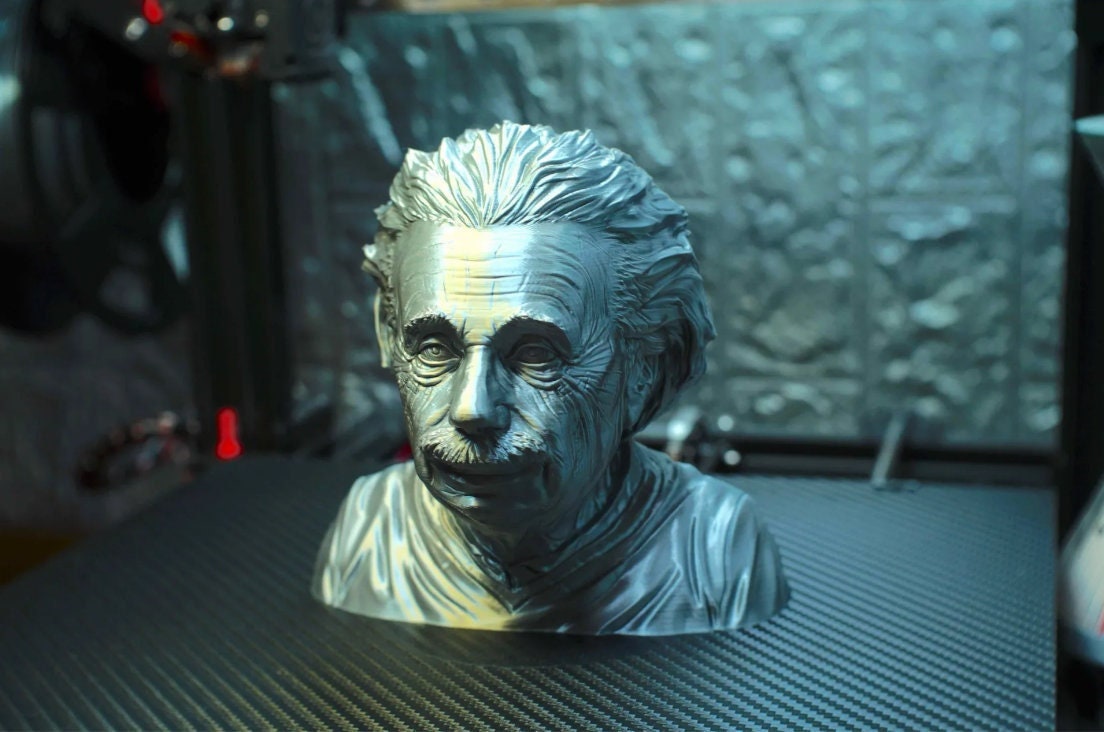 Albert Einstein Bust | Statue of Albert Einstein's Head | Gifts for Nerds and Brainiac's | Gift for School Teacher or College Professor