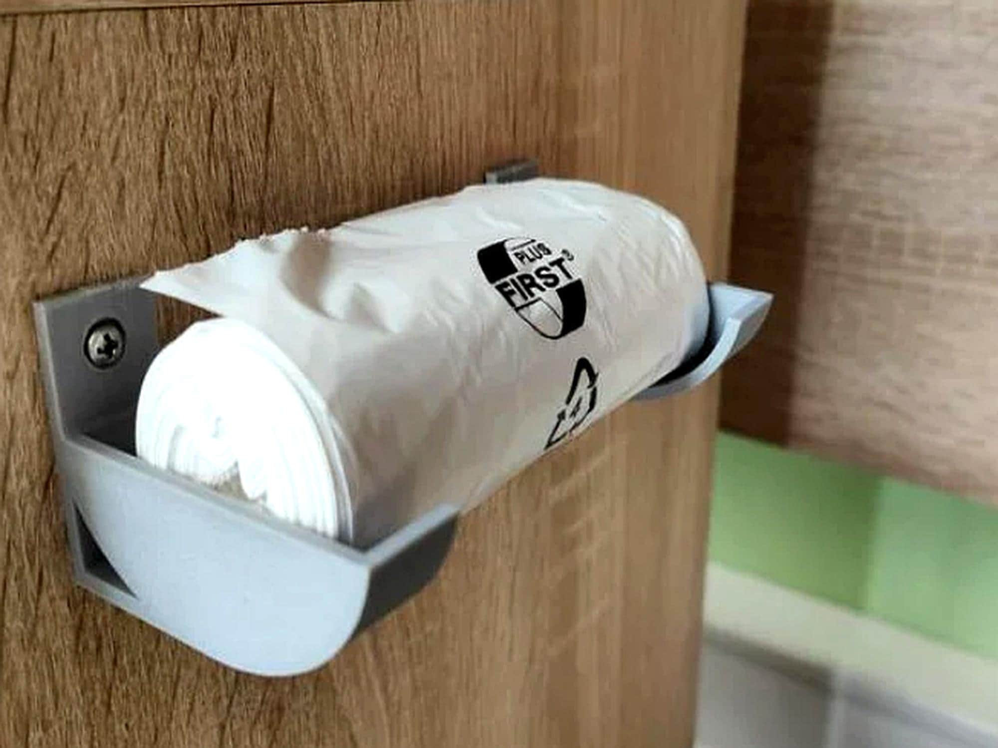 Trashcan Bag Holder | Holds Bags Near The Garbage / Trash Can