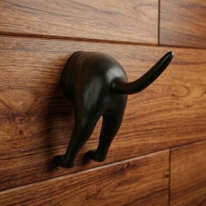 Dog Butt Hook for Hanging Leashes, Hang Keys - Housewarming Gift for Dog Lovers