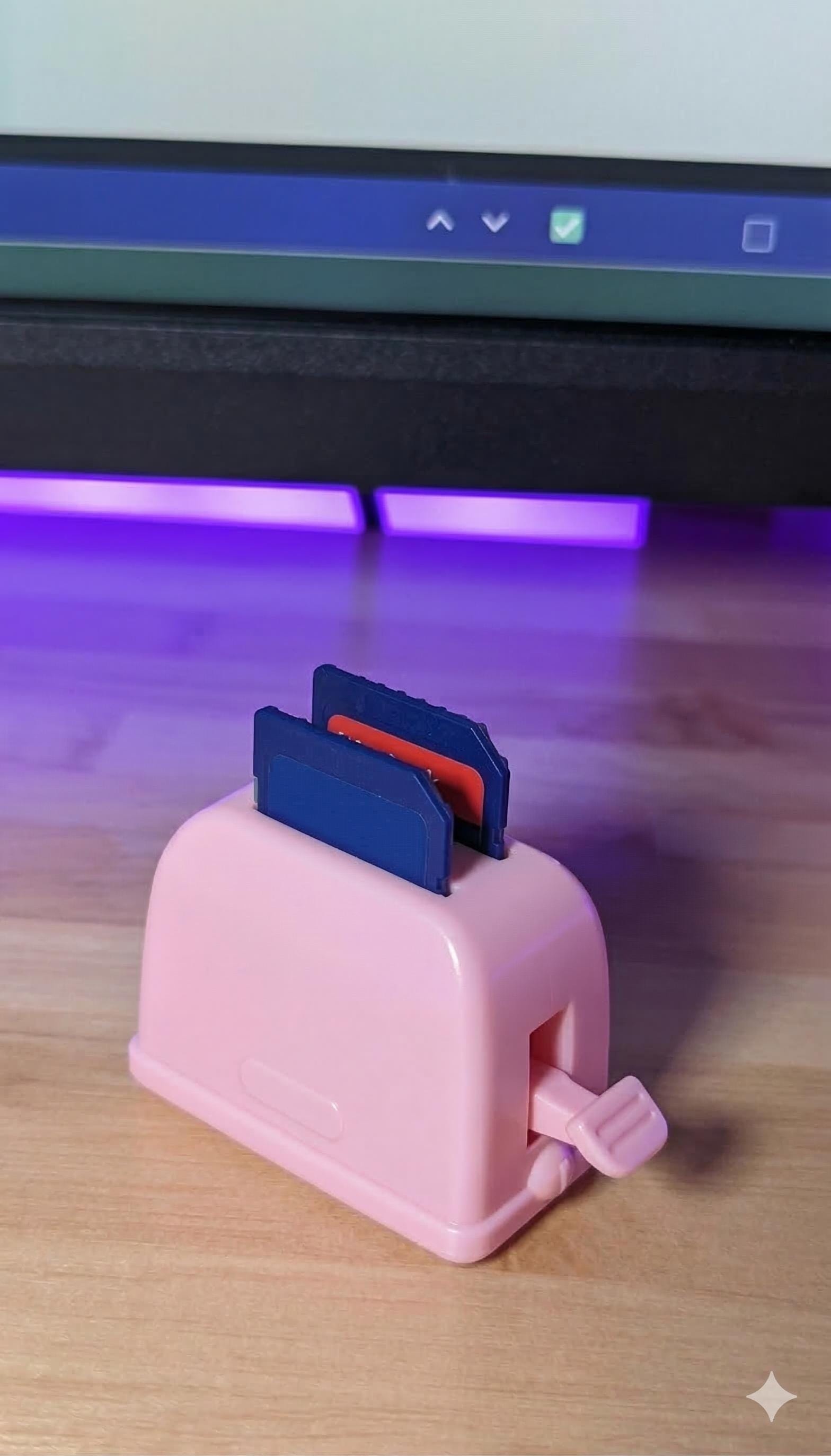 SD Card Holder Toaster | Unique SD Card Case