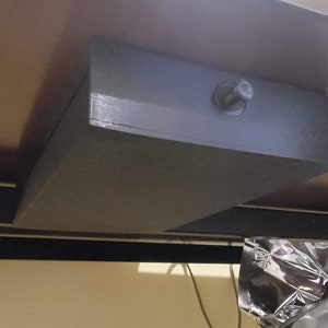 Hidden Under Desk Drawer | Desk Organization | Office Organizer | Hide Money or Valuables | Stash Can Under Desk | Hide Valuables Secret