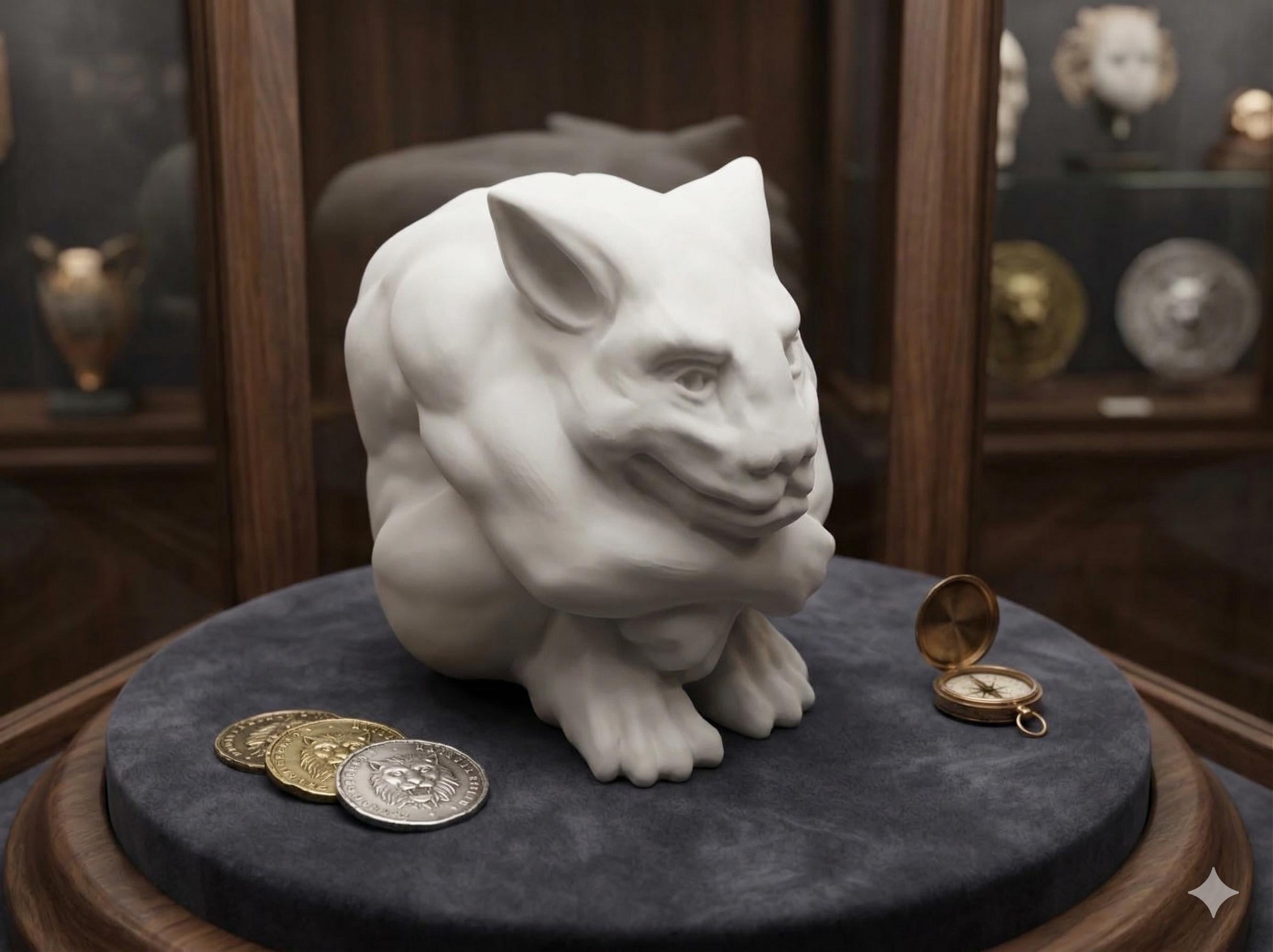 Sitting Gargoyle Statue - Any Color - Garden or Desk Topper - Many Gargoyles in the Shop! Paintable!