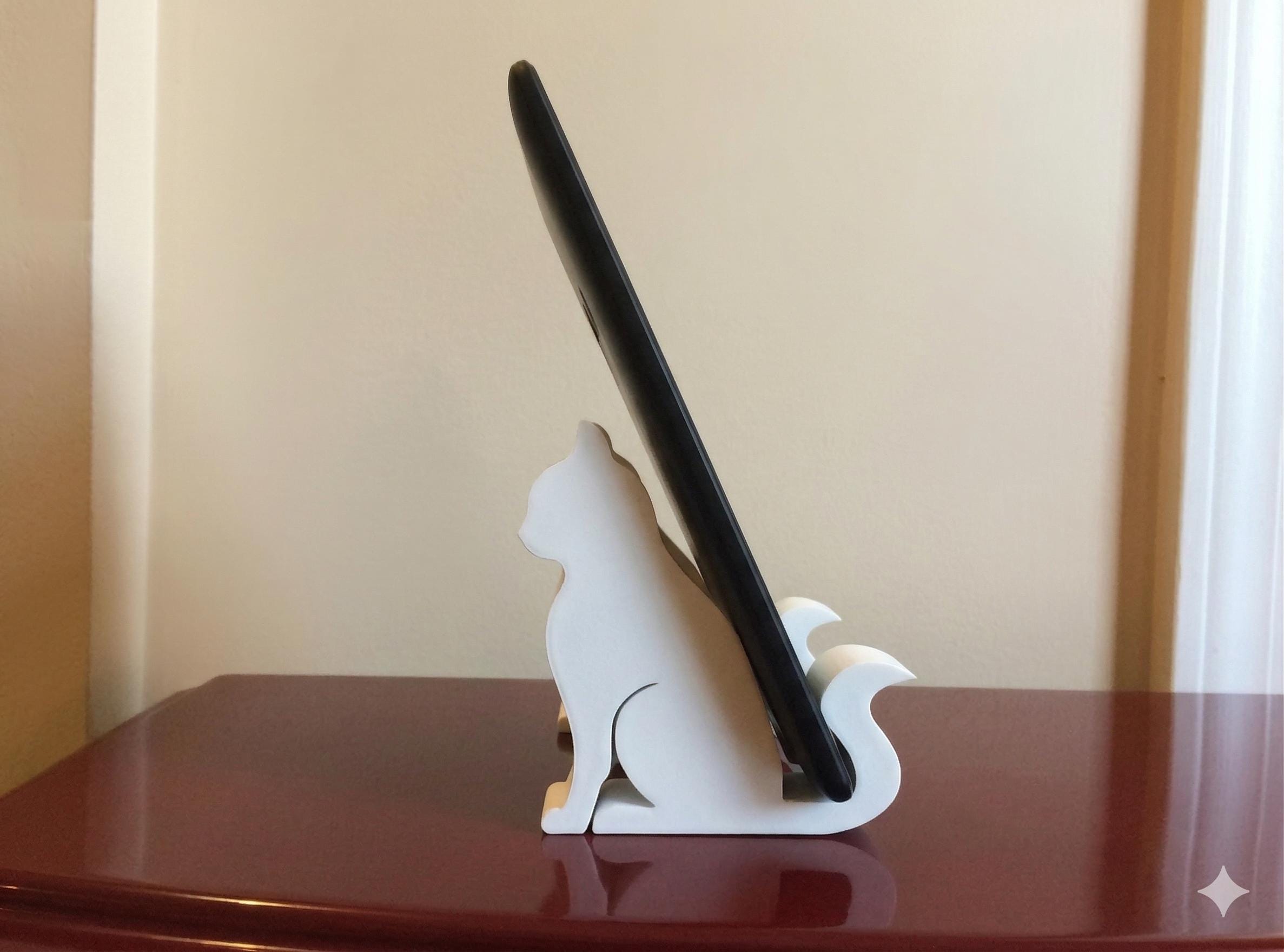 Cat Phone Stand - Any Color! :)