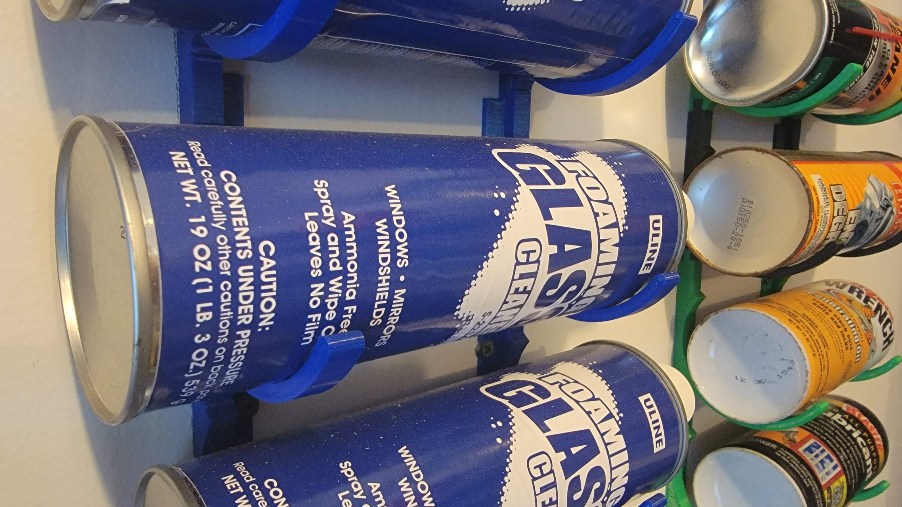 Spray Can Wall Storage Hanging System to Hang Cans Garage Etsy