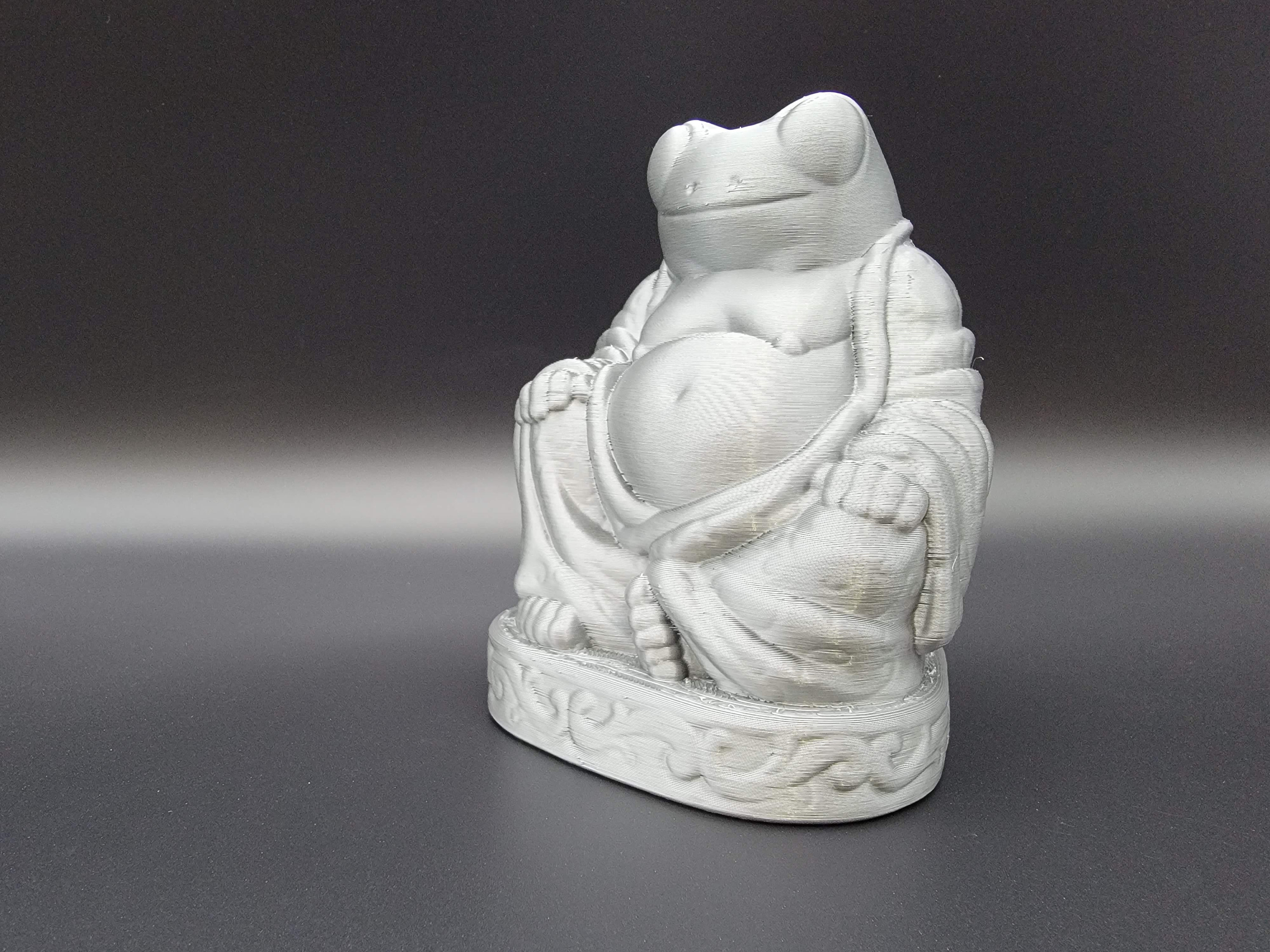 Frog Buddha Statue - Any Color