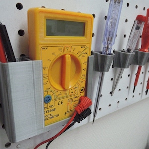 Pegboard Multimeter Holder