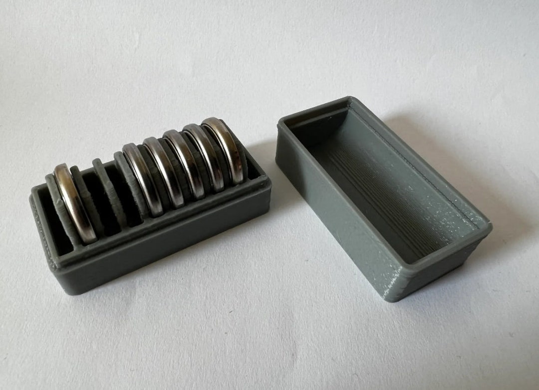 CR2032 Battery Storage Box Holder Holds CR2032 Batteries Etsy