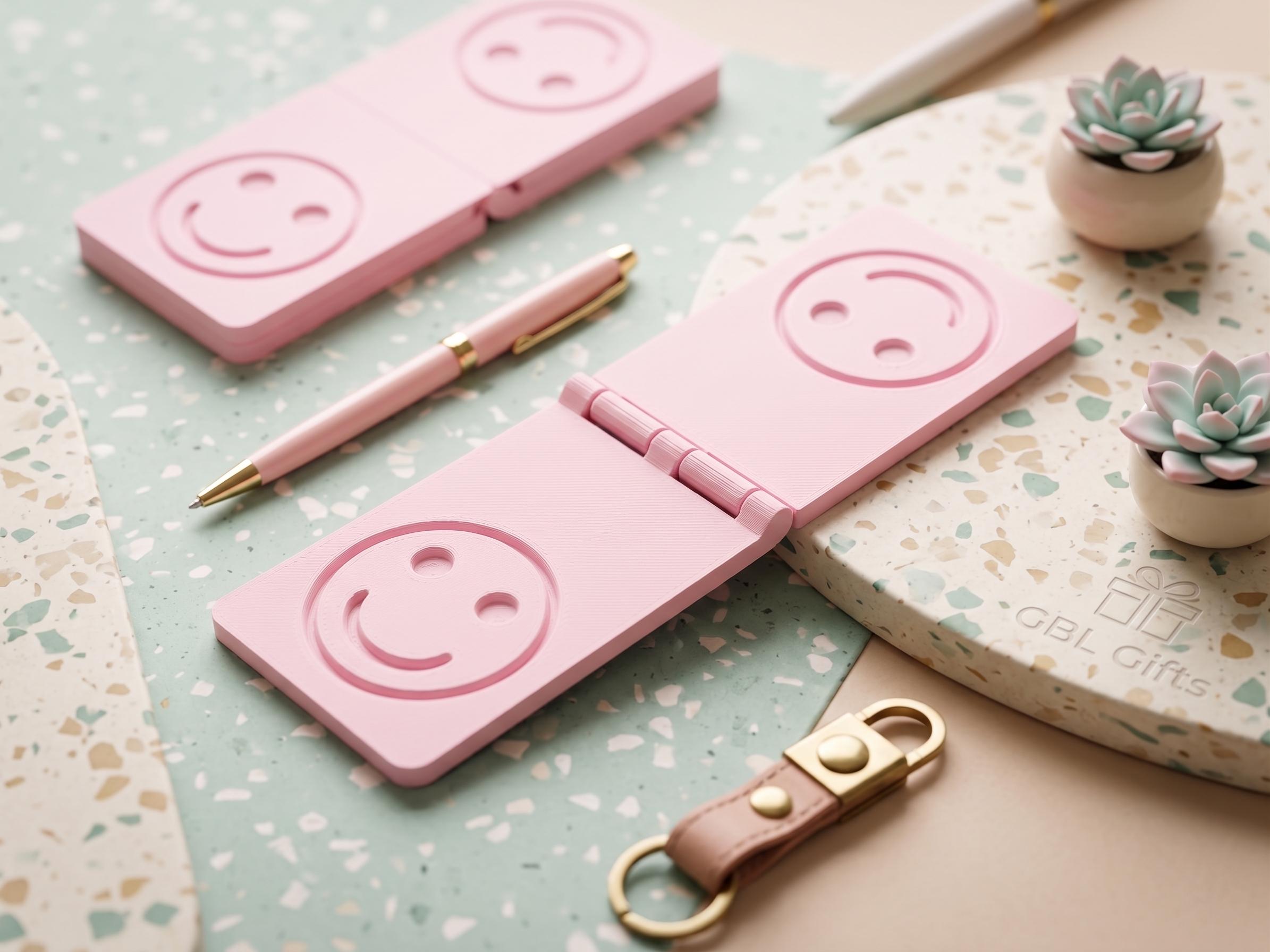 Smiley Face Embosser Stamp to Emboss Paper - Any Color!