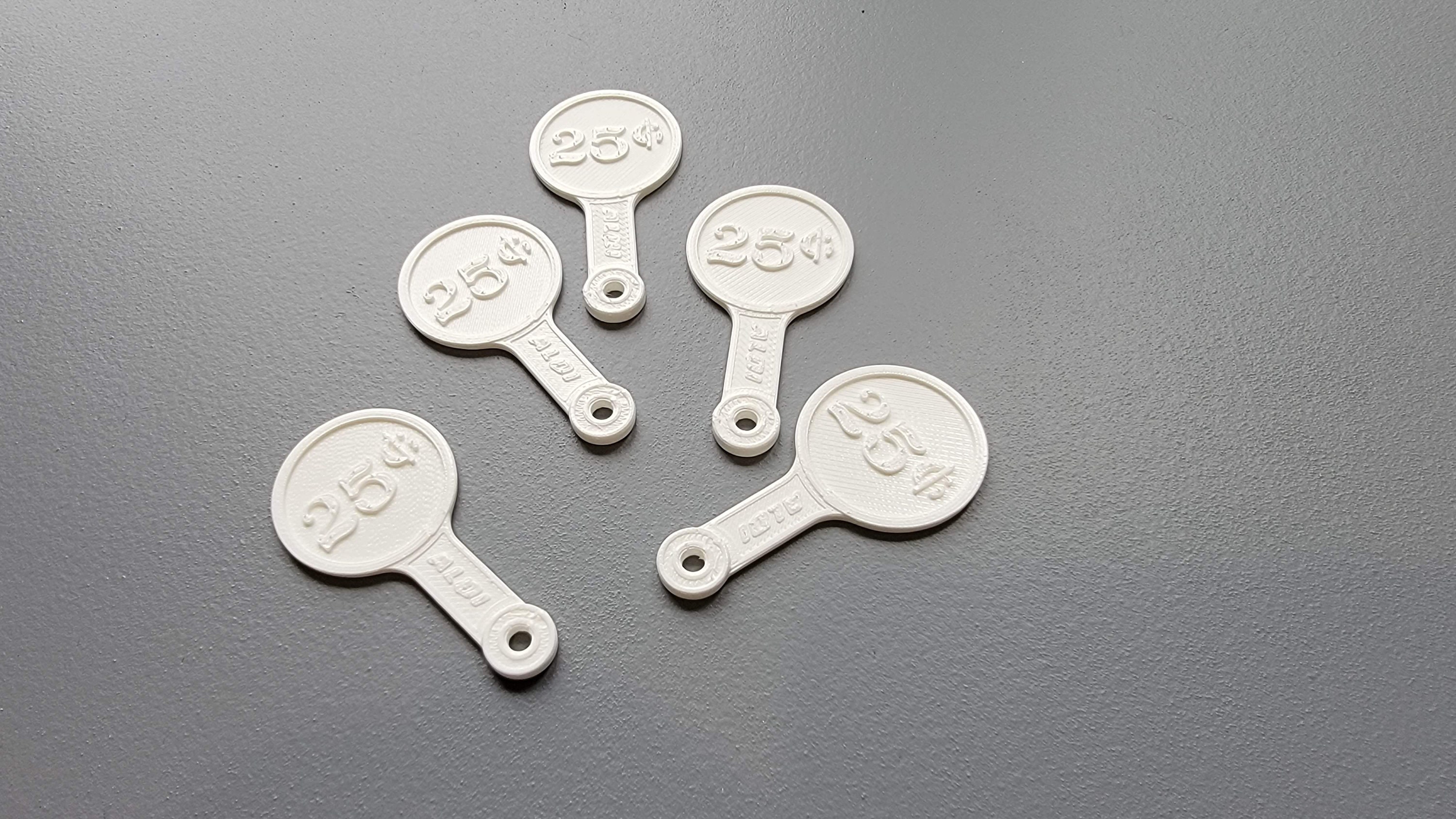 Aldi Cart Key for Keychain to Remove Cart Without Quarter Etsy