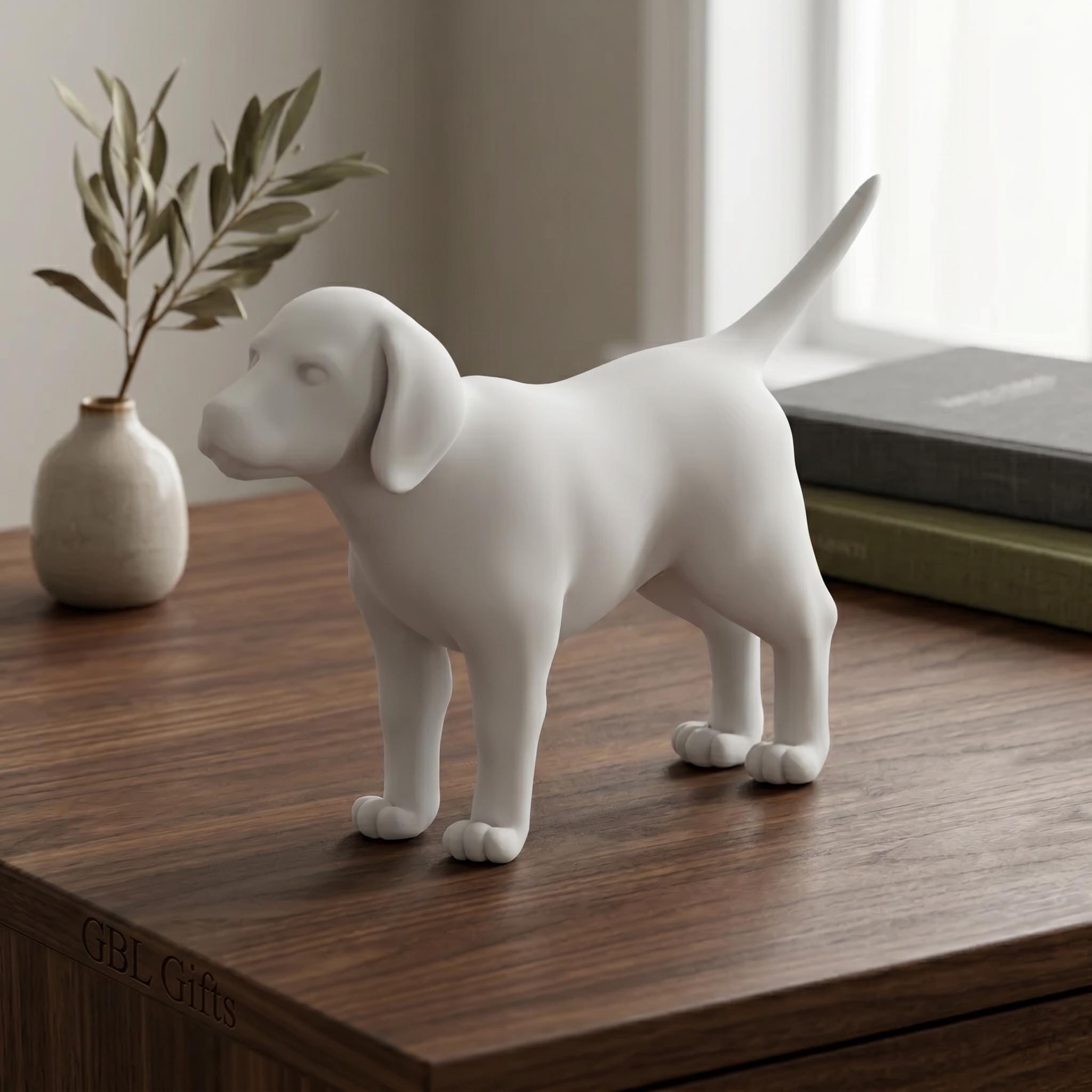Beagle Statue - Any Color! - Memorialize My Dog - Housewarming Gift for Friend Who Lost Their Dog - Pet Passed Away
