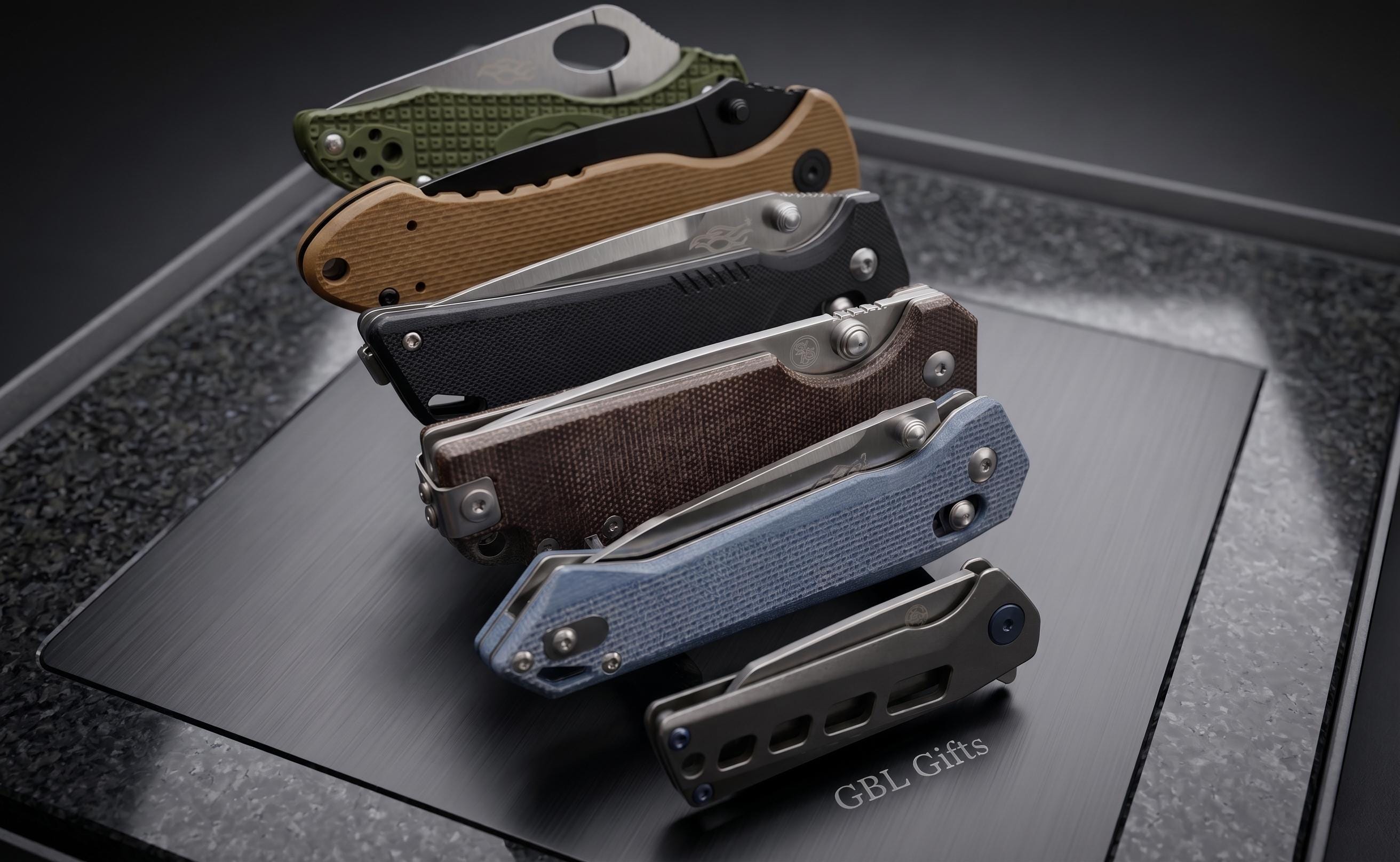 Knife Display Holder - Holds 6 Knives