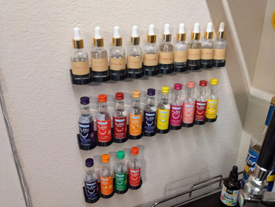 Sodastream Flavor Bottle Wall Rack - Any Color! - Etsy