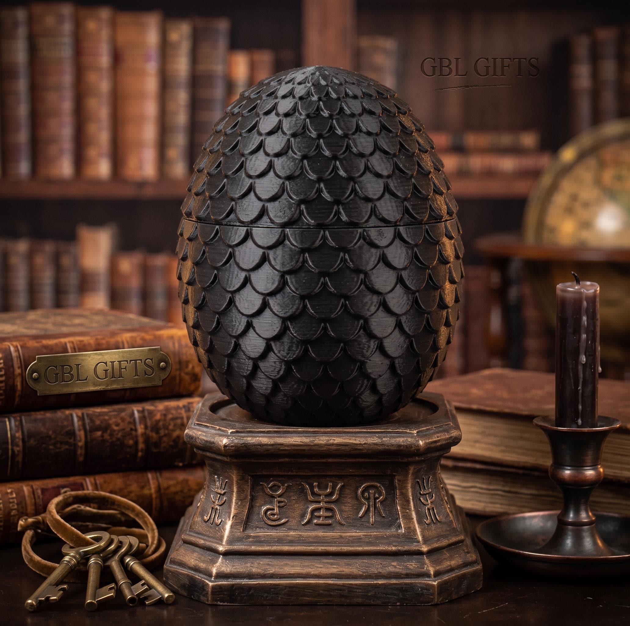 Life Size Dragon Egg Box Container - Any Color!