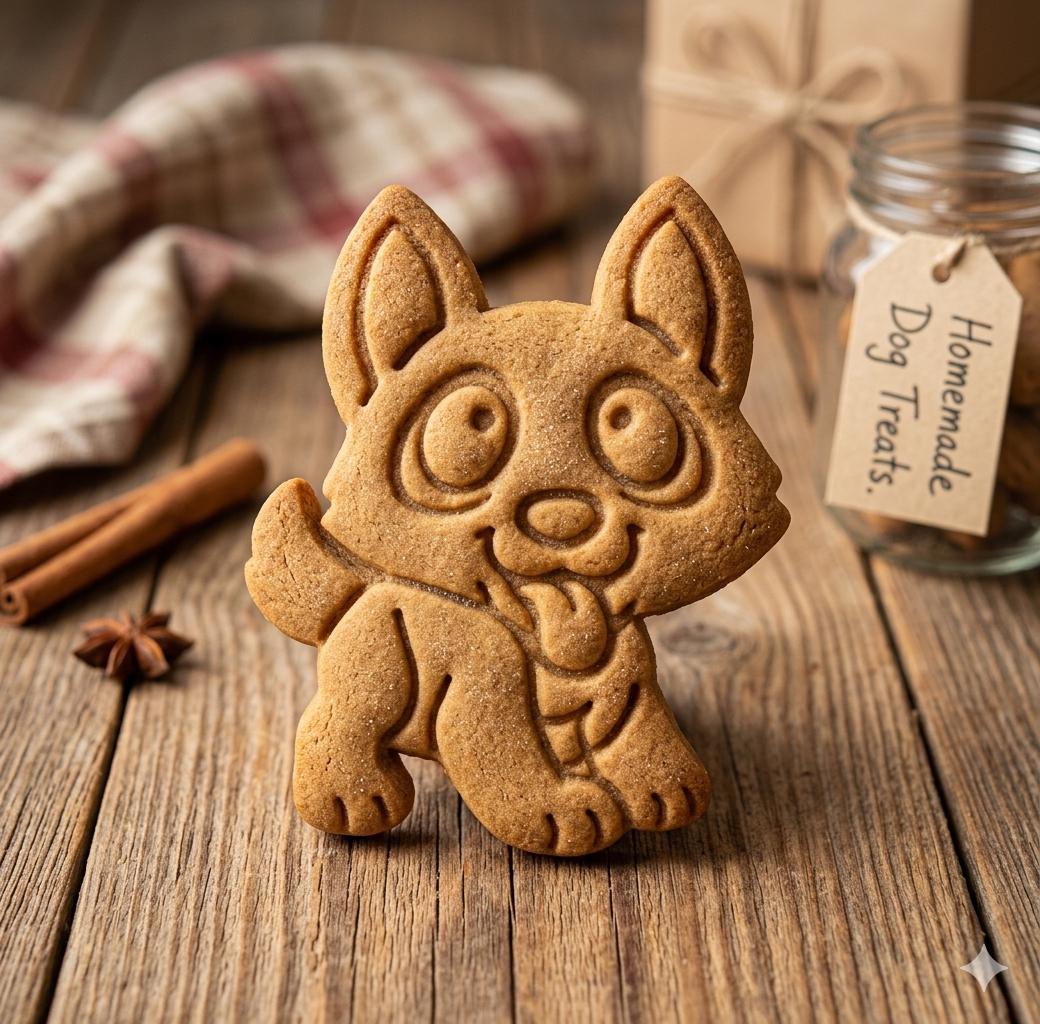 German Shepherd Puppy Cookie Cutter - Dog Cookie Cutters