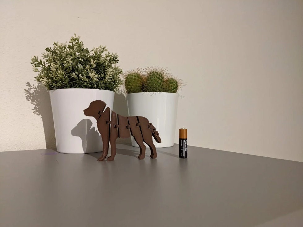 Flexi Labrador Dog Home Decor | Cute Dog Retriever | Flexible Lab Gift | Housewarming Gift for Black Lab Owners | Gift for Yellow Lab Lover