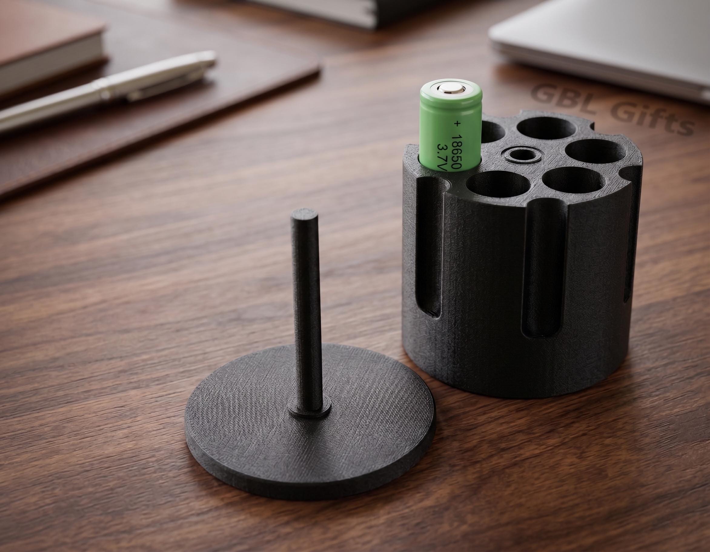 18650 Battery Holder | Revolver Style