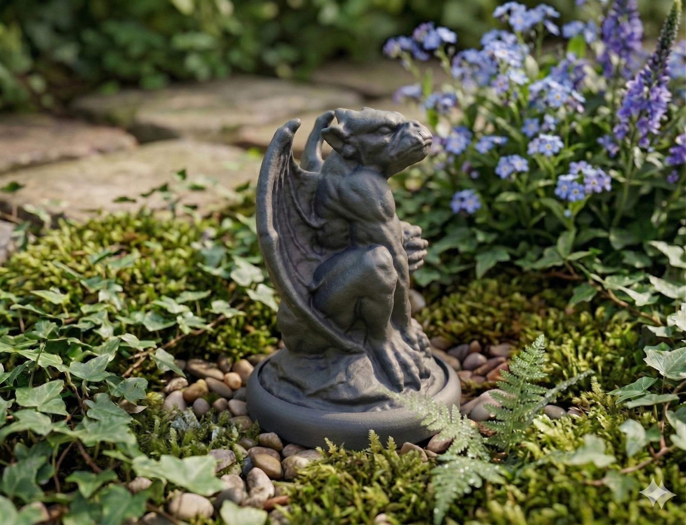 Othrog The Wary Gargoyle Statue - Any Color!