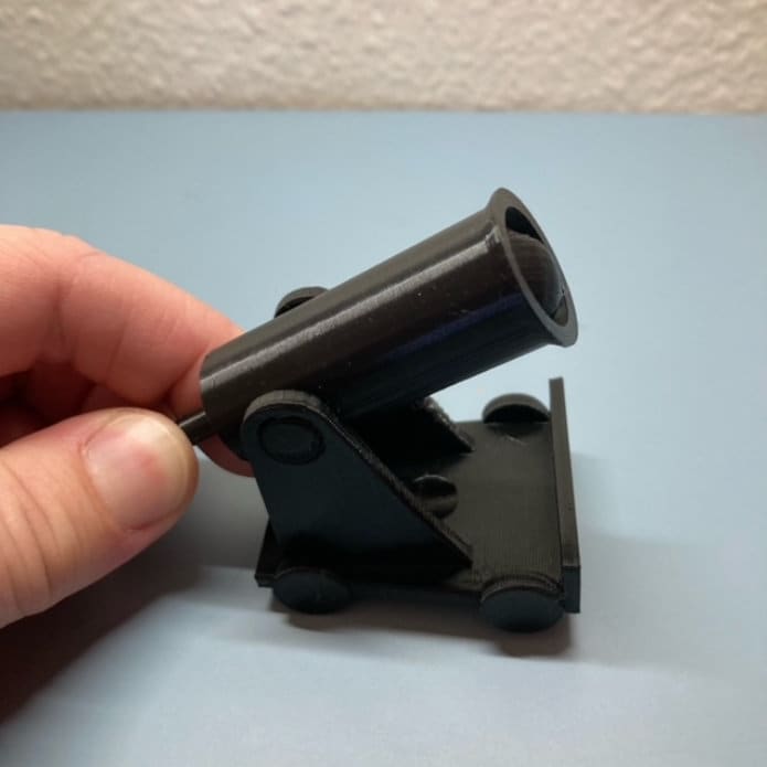Mini Spring Loaded Cannon | ANY color!