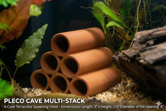 Breeding tubes. Ideal for Shrimp and Fry. Provides a save environment and promotes breeding. Aquarium habitat tubes for shrimp or fish