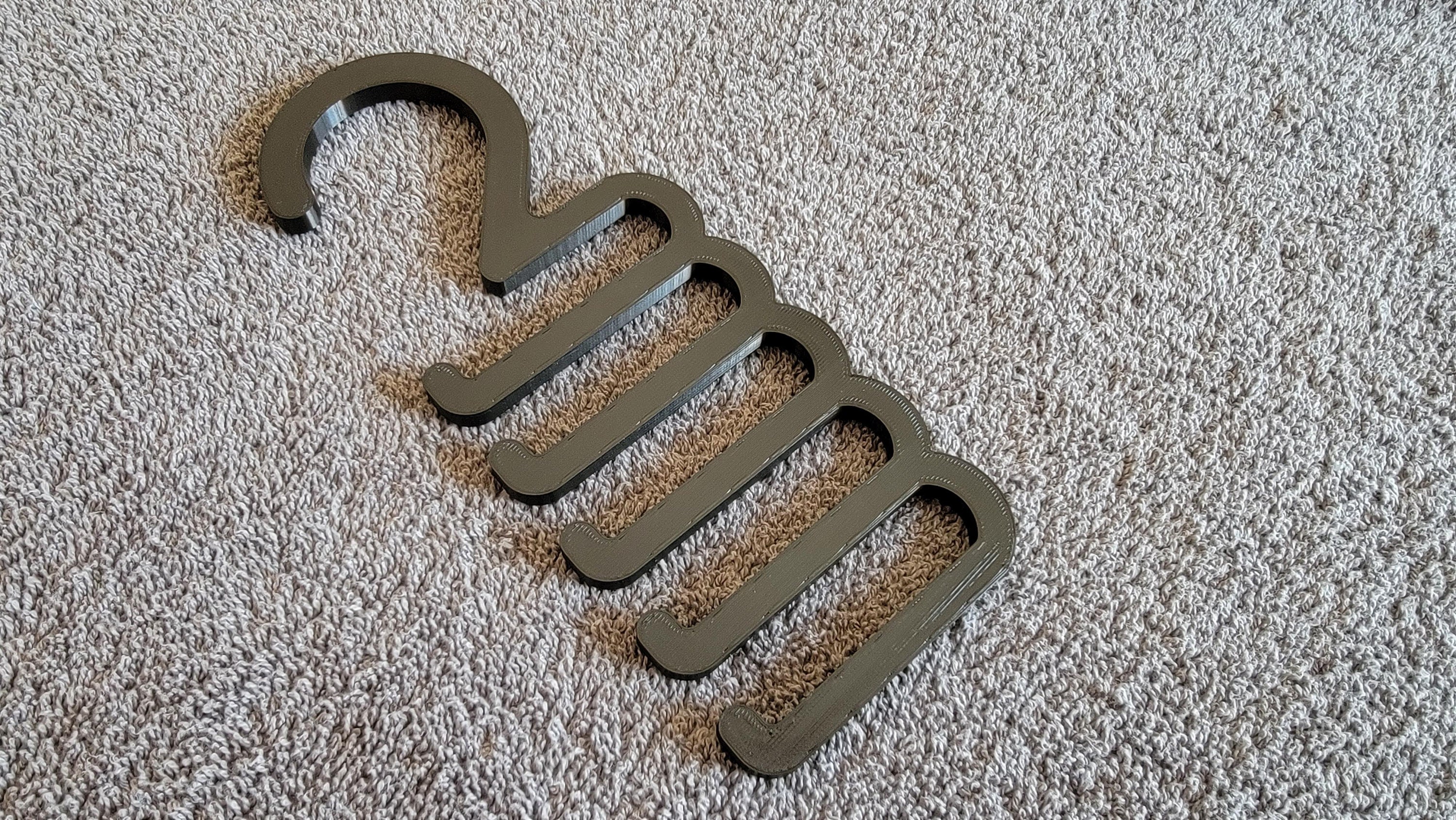 Percha para corbatas percha para cinturones organizaci n de