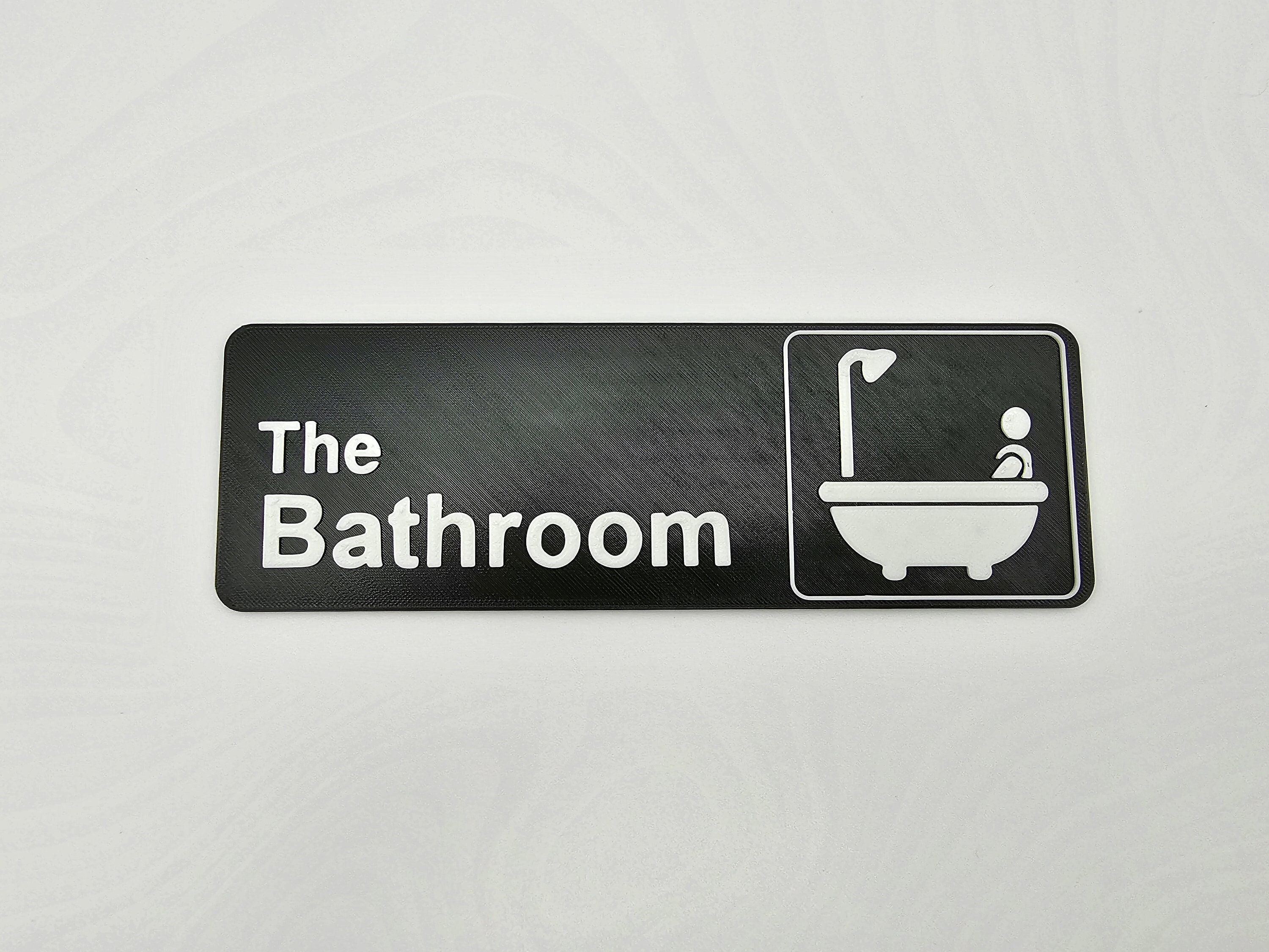 The Bathroom - Funny Office Door Sign | Any Color