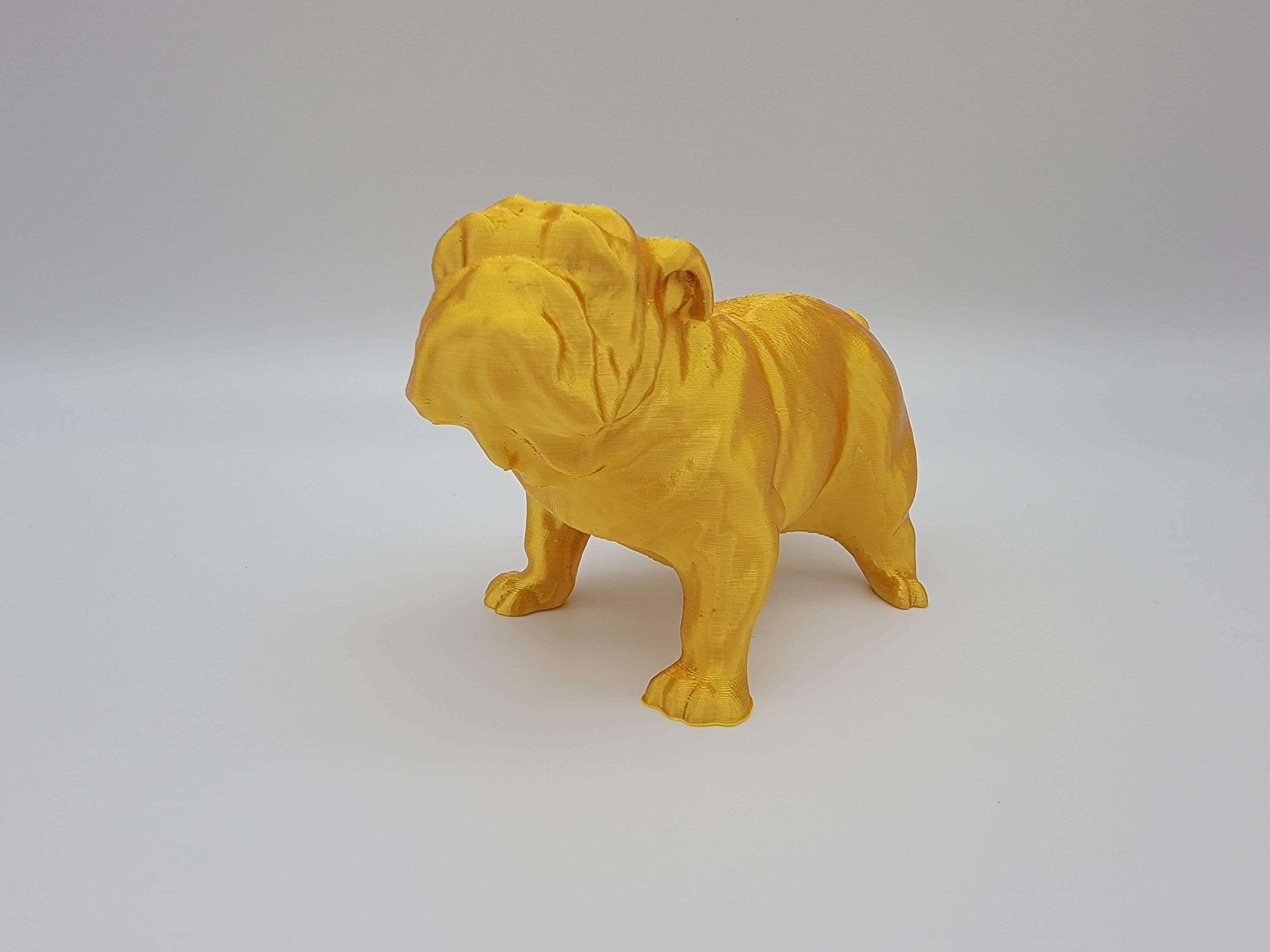 English Bulldog Art Statue Figurine | Bull dog Owners Housewarming Gift | Bulldog Figurine  | Bulldog Model | English Bulldog Statues