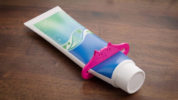 Cat Lover Toothpaste Squeezer Kitty Kitten Squeezes Toothpaste Tubes Gag Gift | Cheap Stocking Stuffers