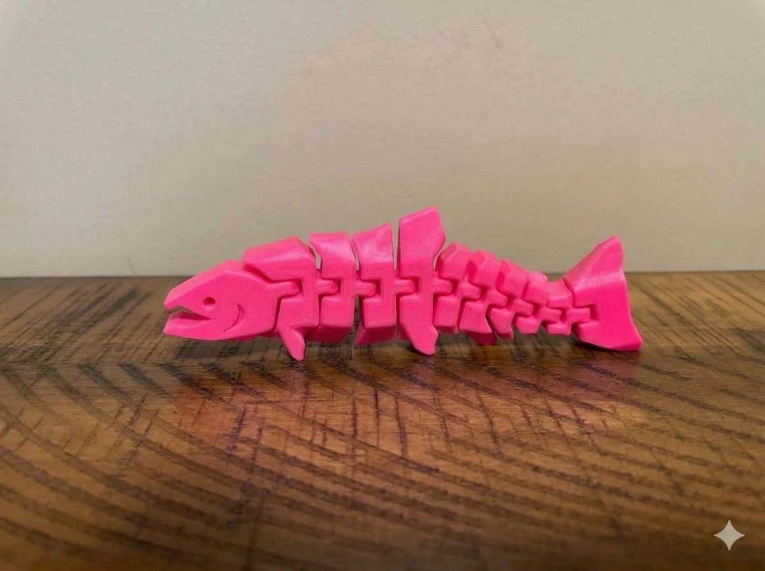 Flexi Fish Fidget Toy | Unique Childrens Toys | Gift for Creative Kids ...
