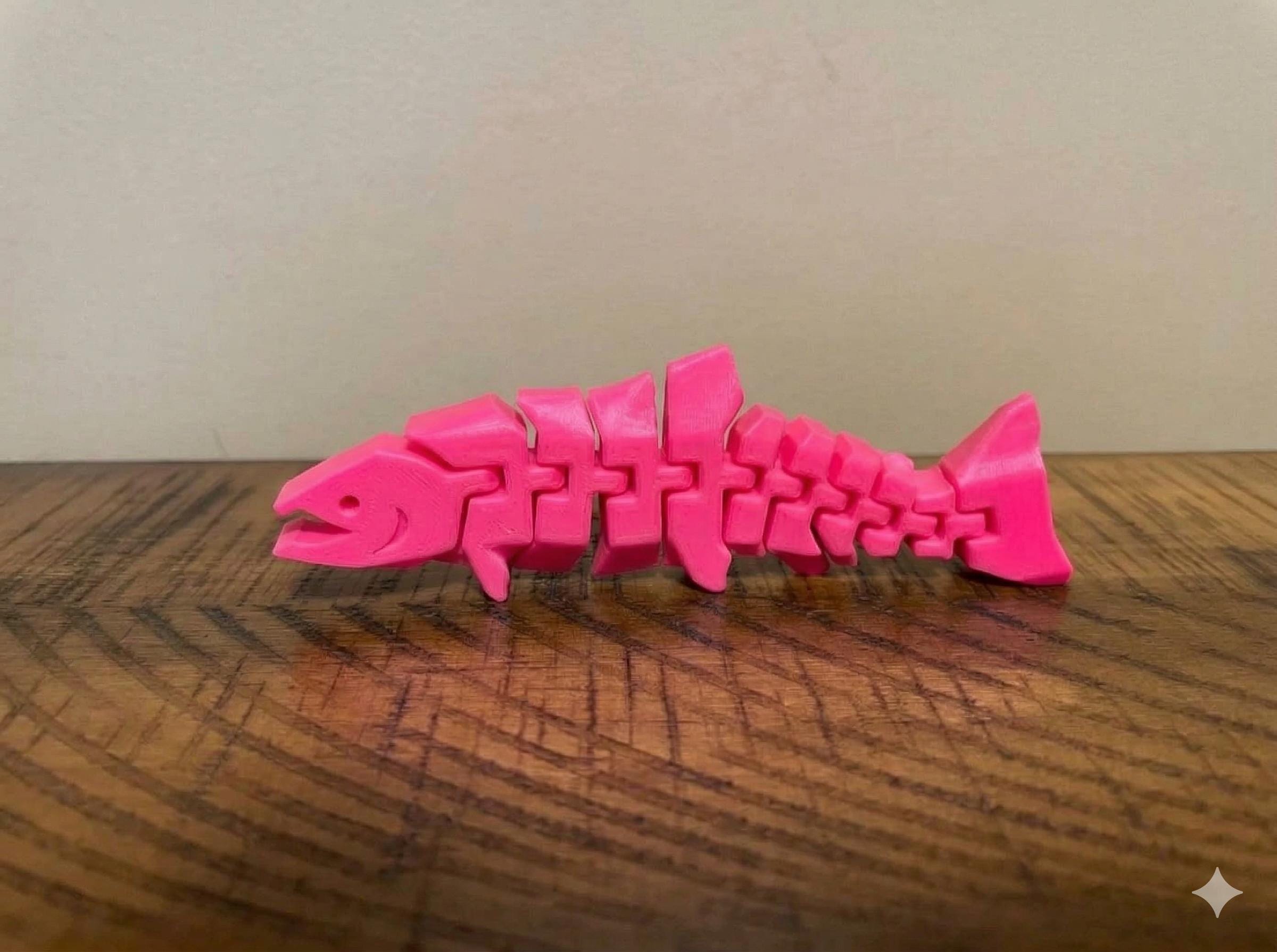Flexi Fish Fidget Toy | Unique Childrens Toys | Gift for Creative Kids