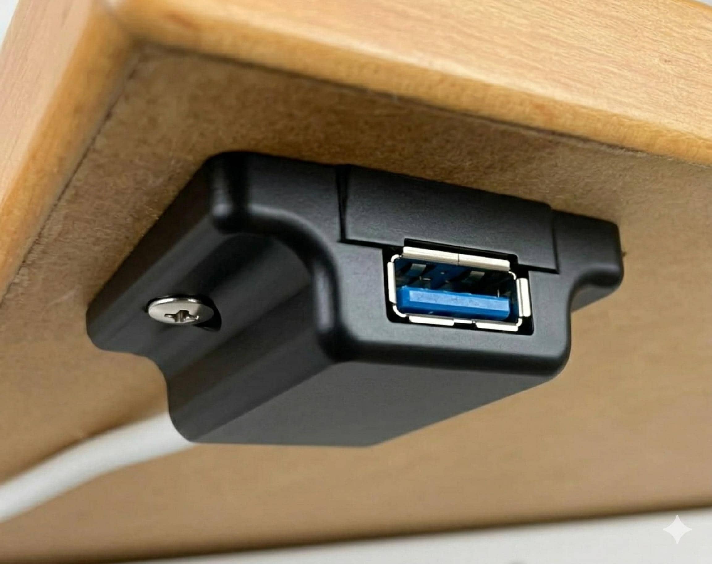 USB 3.0 Extender Cable Desk Mount - Any Color!