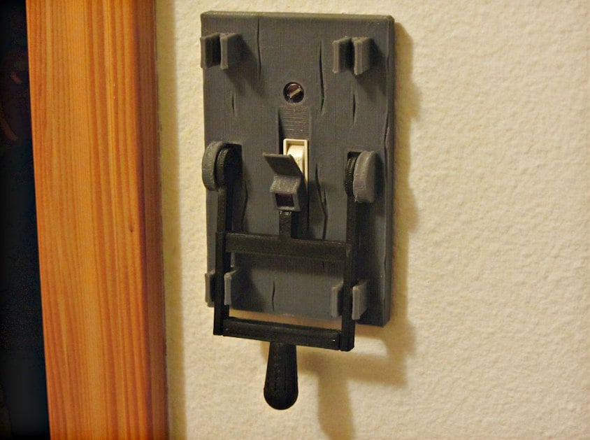 Frankenstein Light Switch Cover – Creepy Halloween Decor