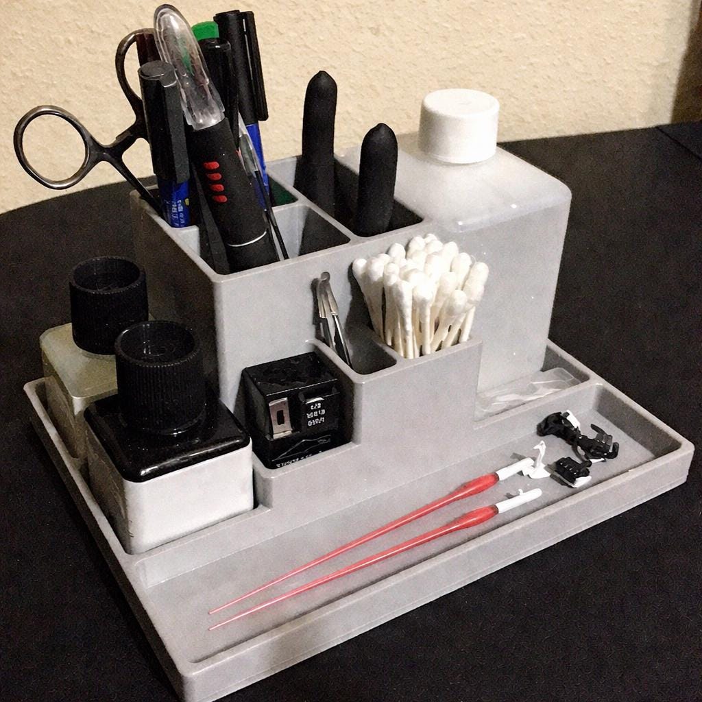 Tool Holder for Model Building - Gift for Hobby - Miniatures and Model Kit Builders