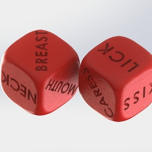 Naughty Dice - Adult Dice - For girlfriend/boyfriend/husband/date/wife/love dice/dice game/sexy dice/valentine&#39;s day gift for her/for him