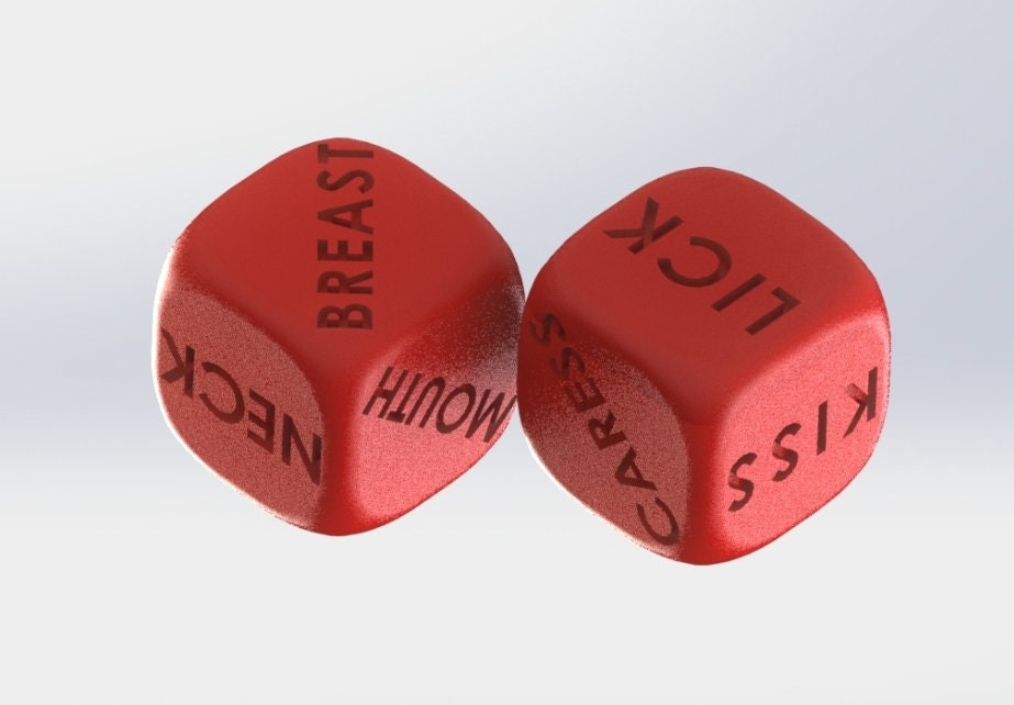 Naughty Dice Set - Adult Party Valentine's Day Anniversary Gift
