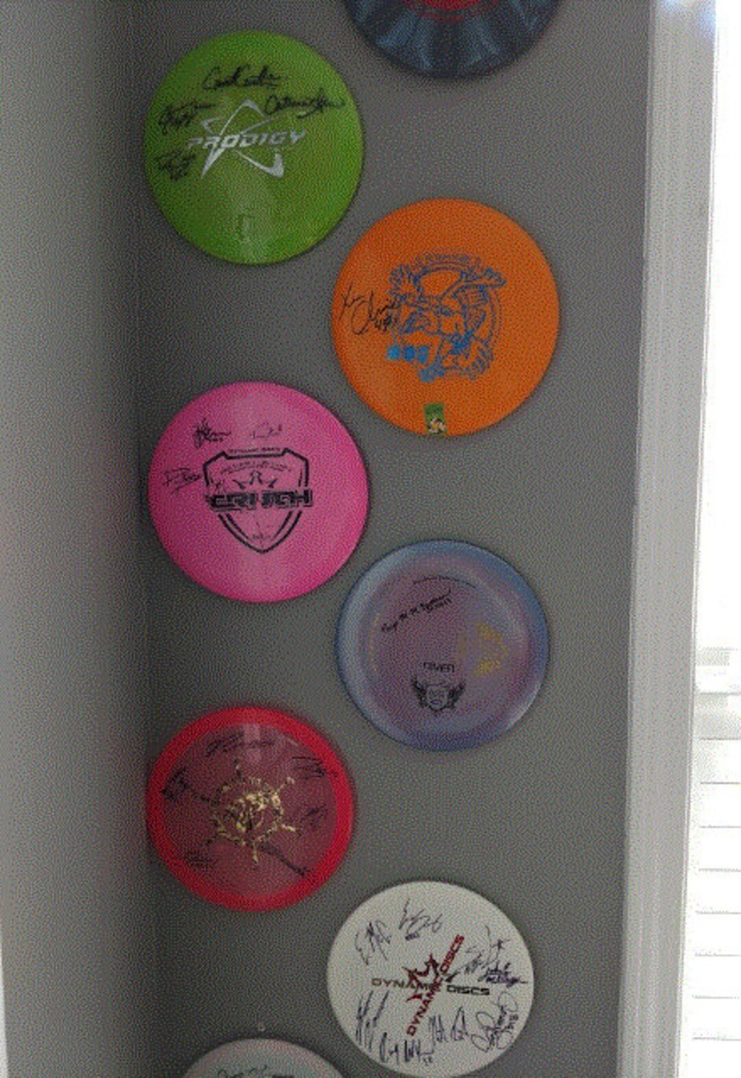 Disc Golf Wall Mount Hangers Display Etsy