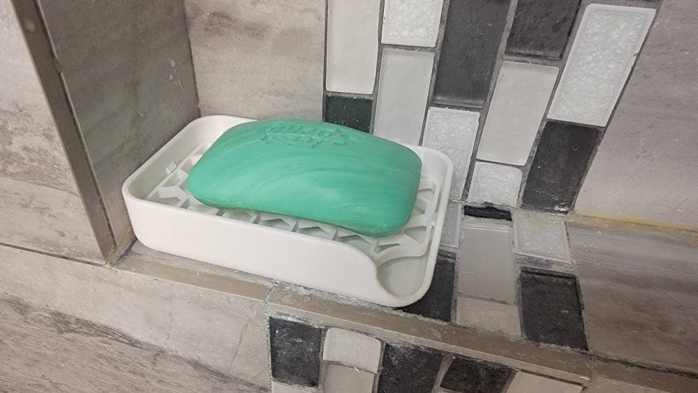 Soap Holder Dish Tray - Any Color - Bathroom Shower Accessories