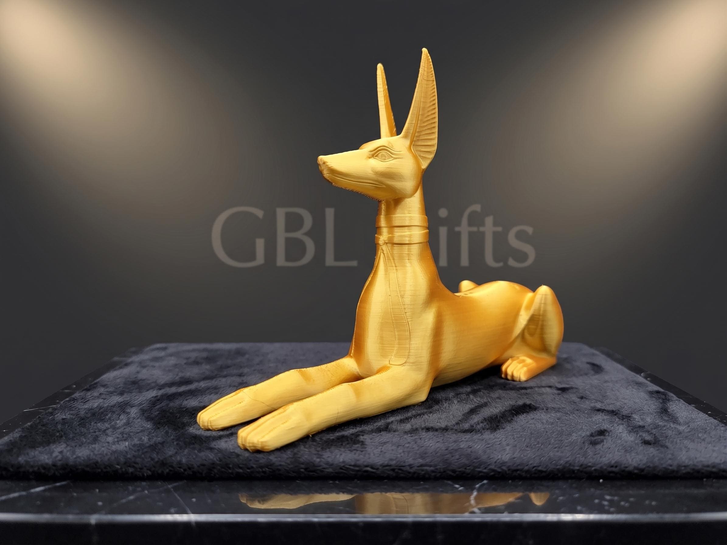 Anubis Dog Statue - Egyptian civilization Figure - Gods and goddesses - a jackal-headed deity