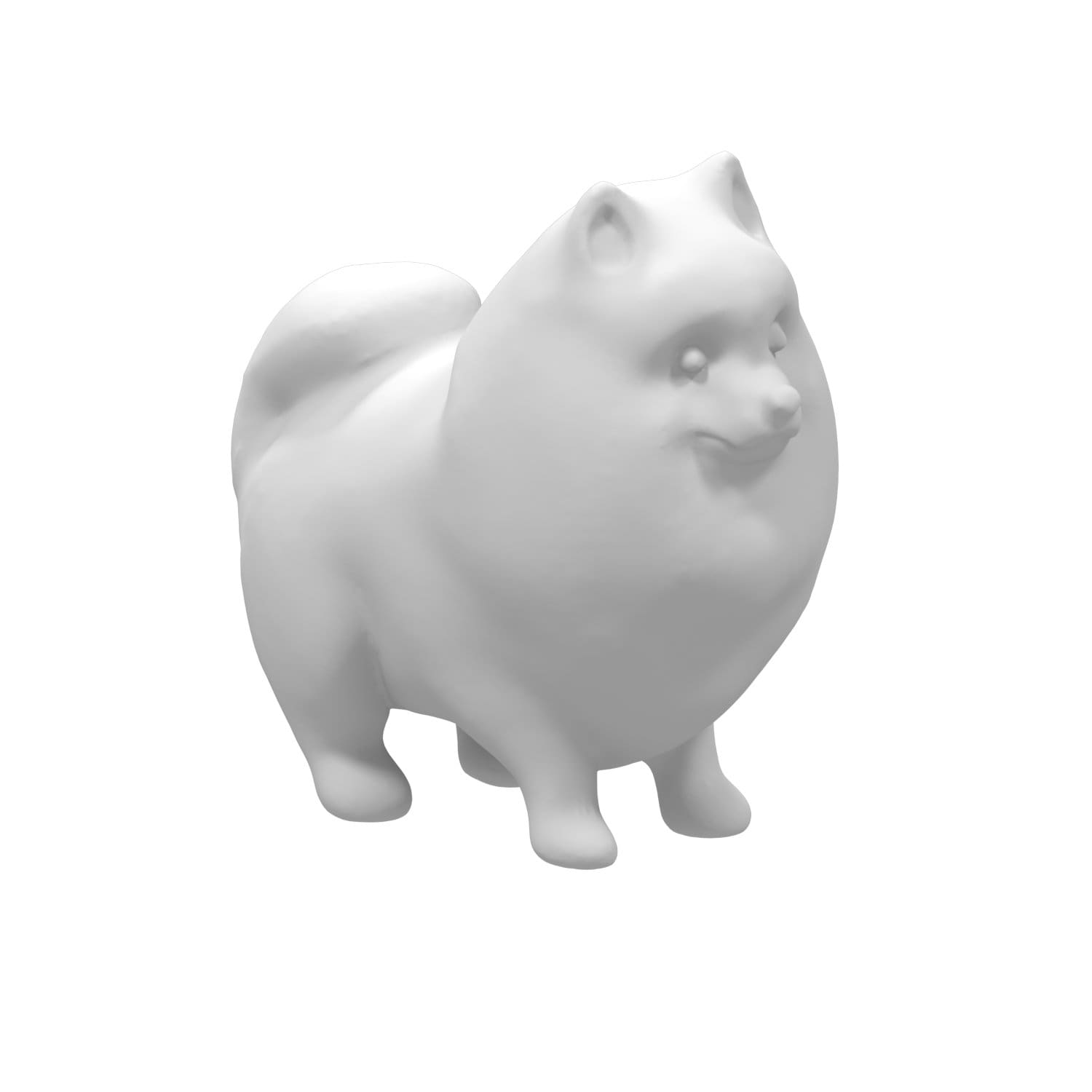 Pomeranian Statue - Any Color! - Memorialize My Dog - Housewarming Gift for Friend Who Lost Their Dog - Pet Passed Away