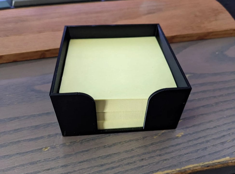 Sticky Note Holder | Desk Organization | Gift for Office Worker | Back to School | Dorm Room Accessories