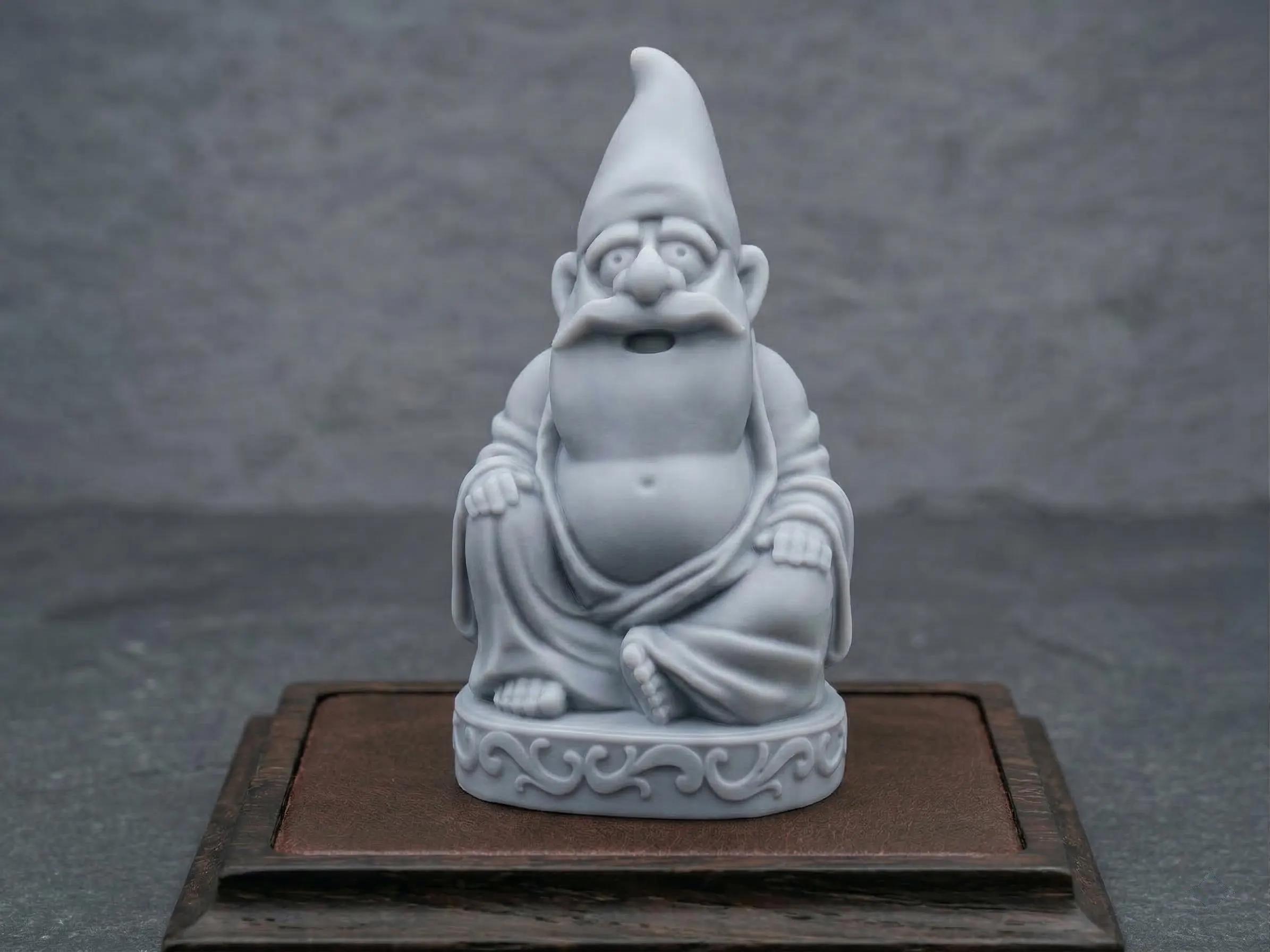 Garden Gnome Buddha Statue | Gift for Gardeners
