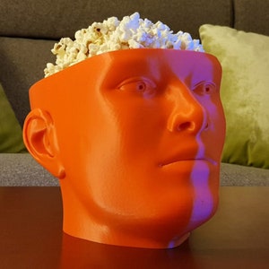 Human Head Bowl Cup | Any Color! Scary odd and bizzare gifts great for Halloween creepy scary brains missing