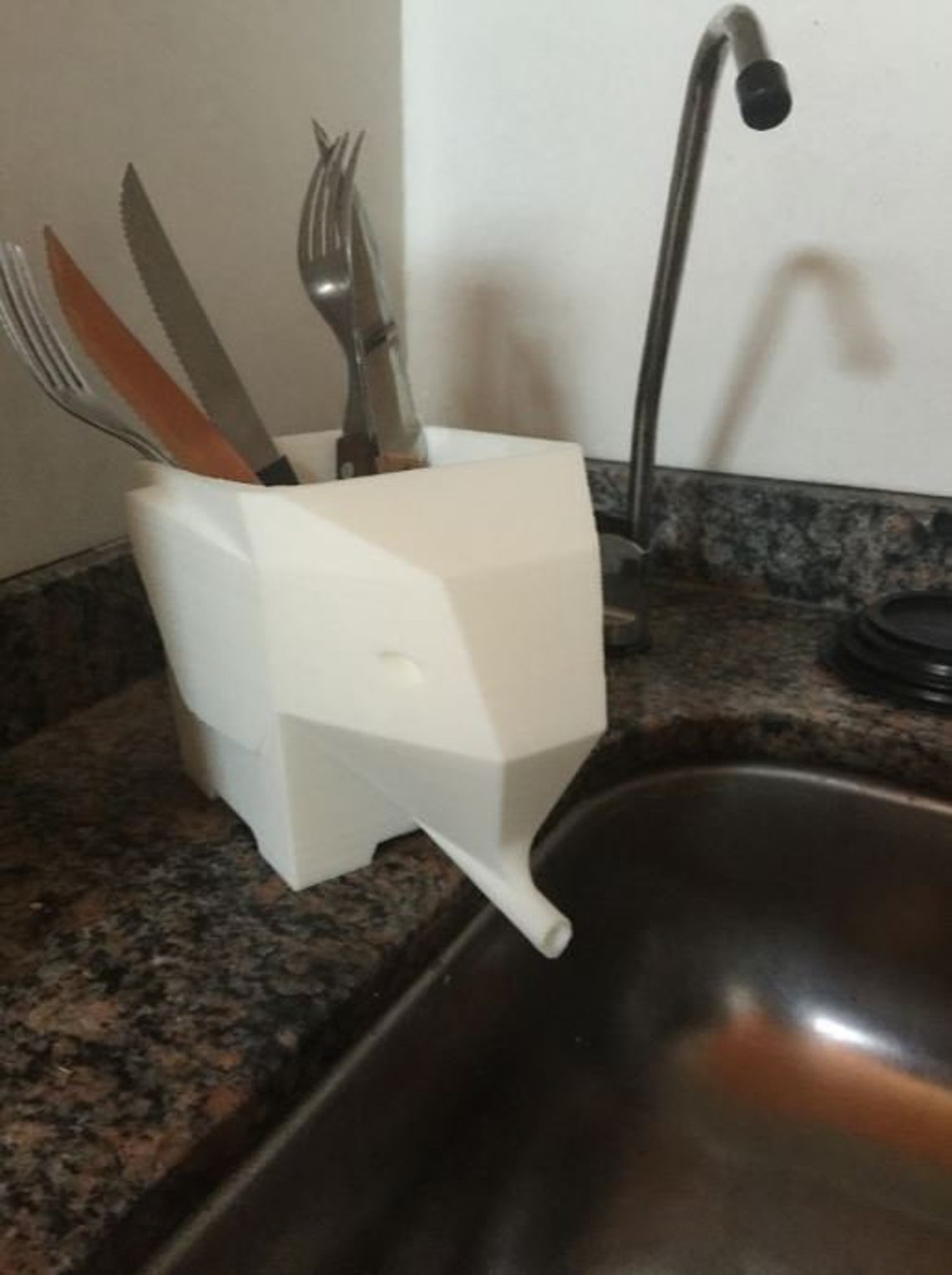 Jumbo Elephant Cutlery Drainer to Drain Forks Knives Kitchen Etsy