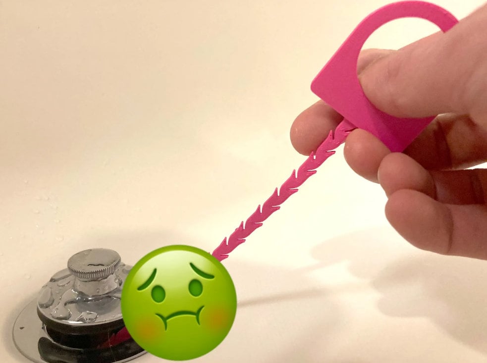 Easy Tub and Sink Drain Hair Removal Snake | Drain Snake | Home Maintenance Clog