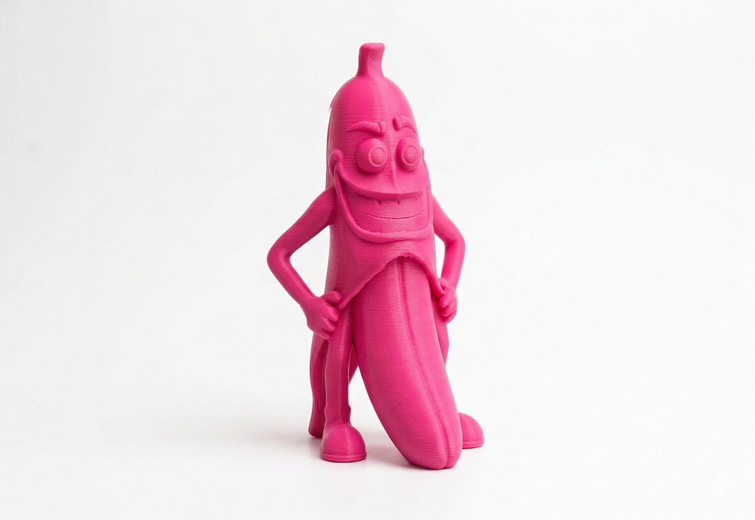 Funny Mr Banana Exposing Himself Statue Figurine - Any color!