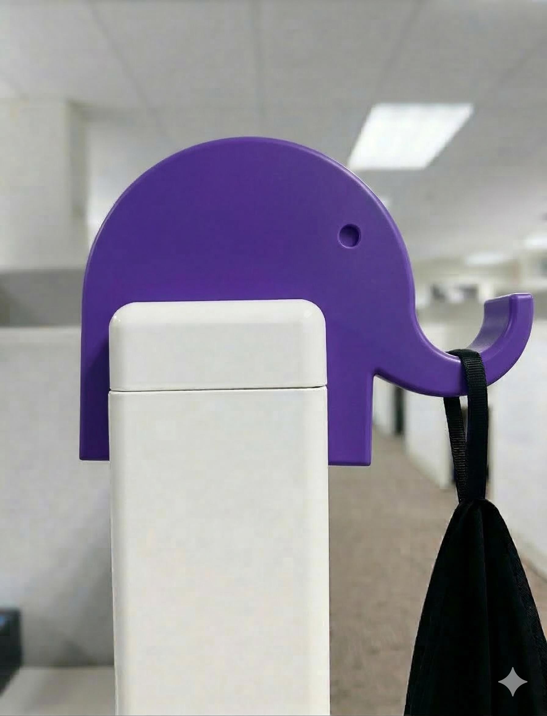 Cute Elephant Cubicle Hook