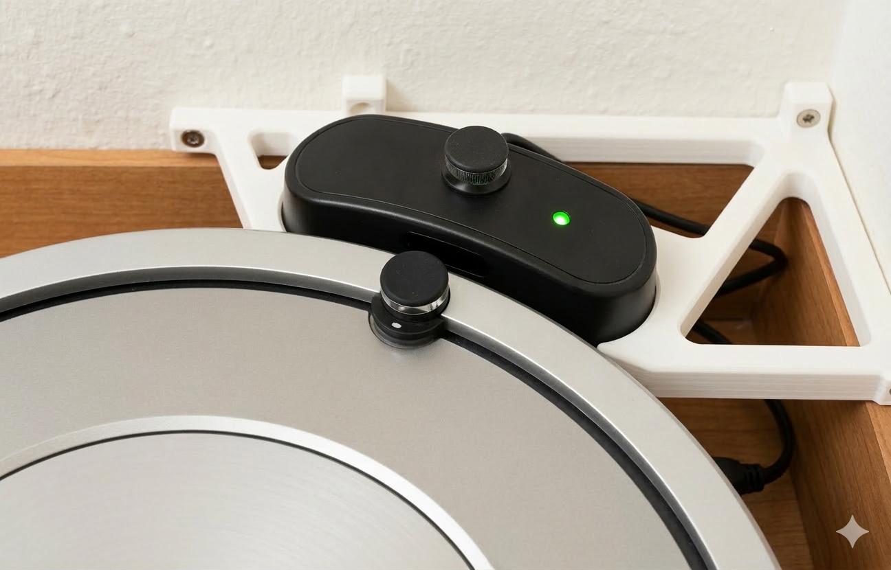 Corner Backet compatible with Roomba Docking Station
