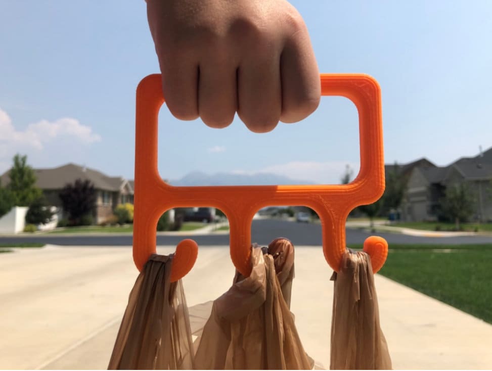 Bag Holder Shopping Handle Gifts For Friends | Carry Bags More Easily | Grocery Cart Helper | Plastic Bags | Gift for Grandma Mom