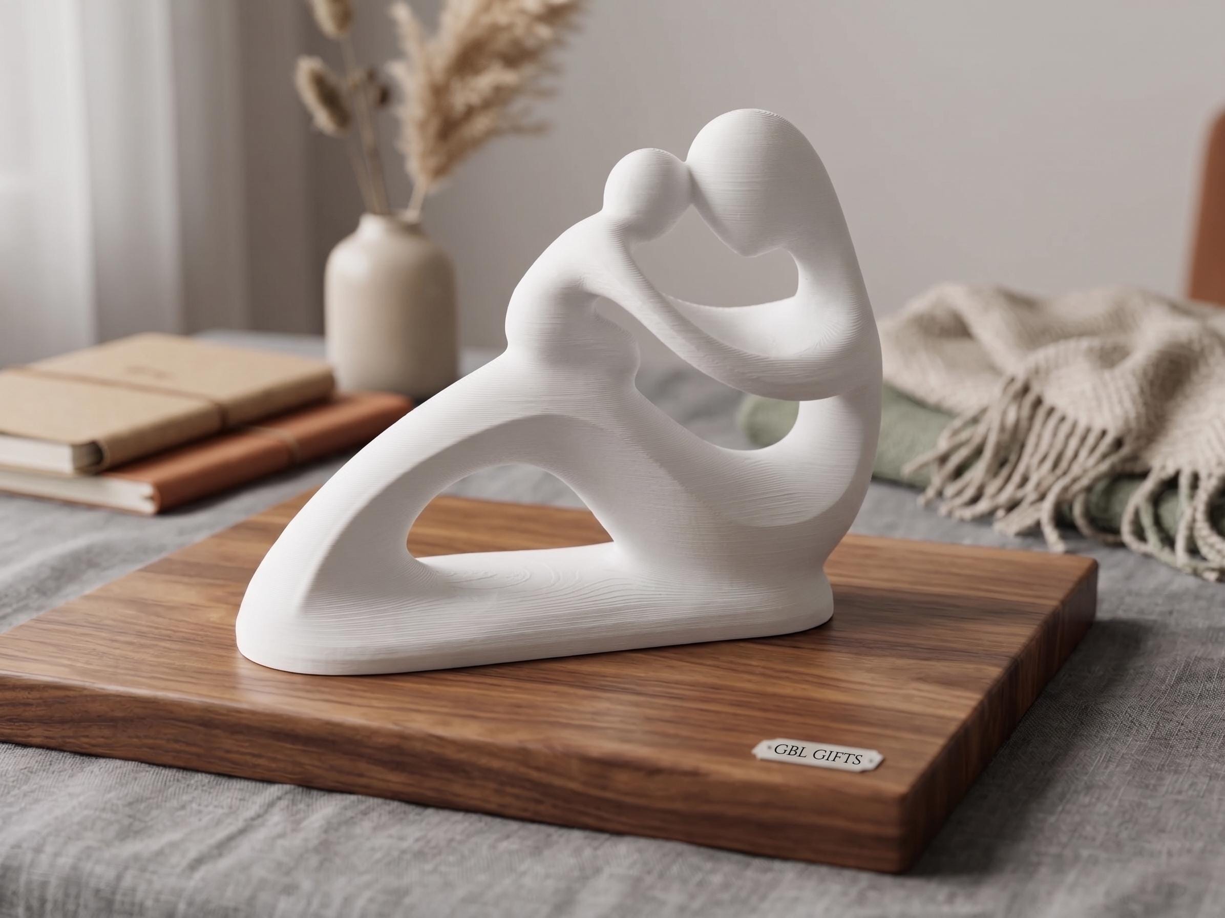 Mothers Love Sculpture | Gifts for Mom | Birthday Gift for Mom | Statue of Mom Holding Child | Cute Mothers Day Perfect Gift | Adoption Baby