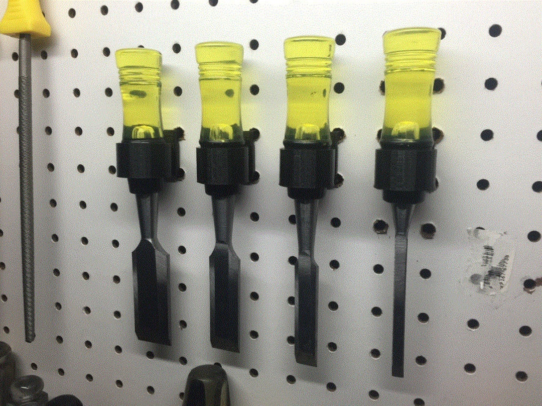 Chisel Pegboard Mount Fits Many Chisels Like Harbor Freight Any Color