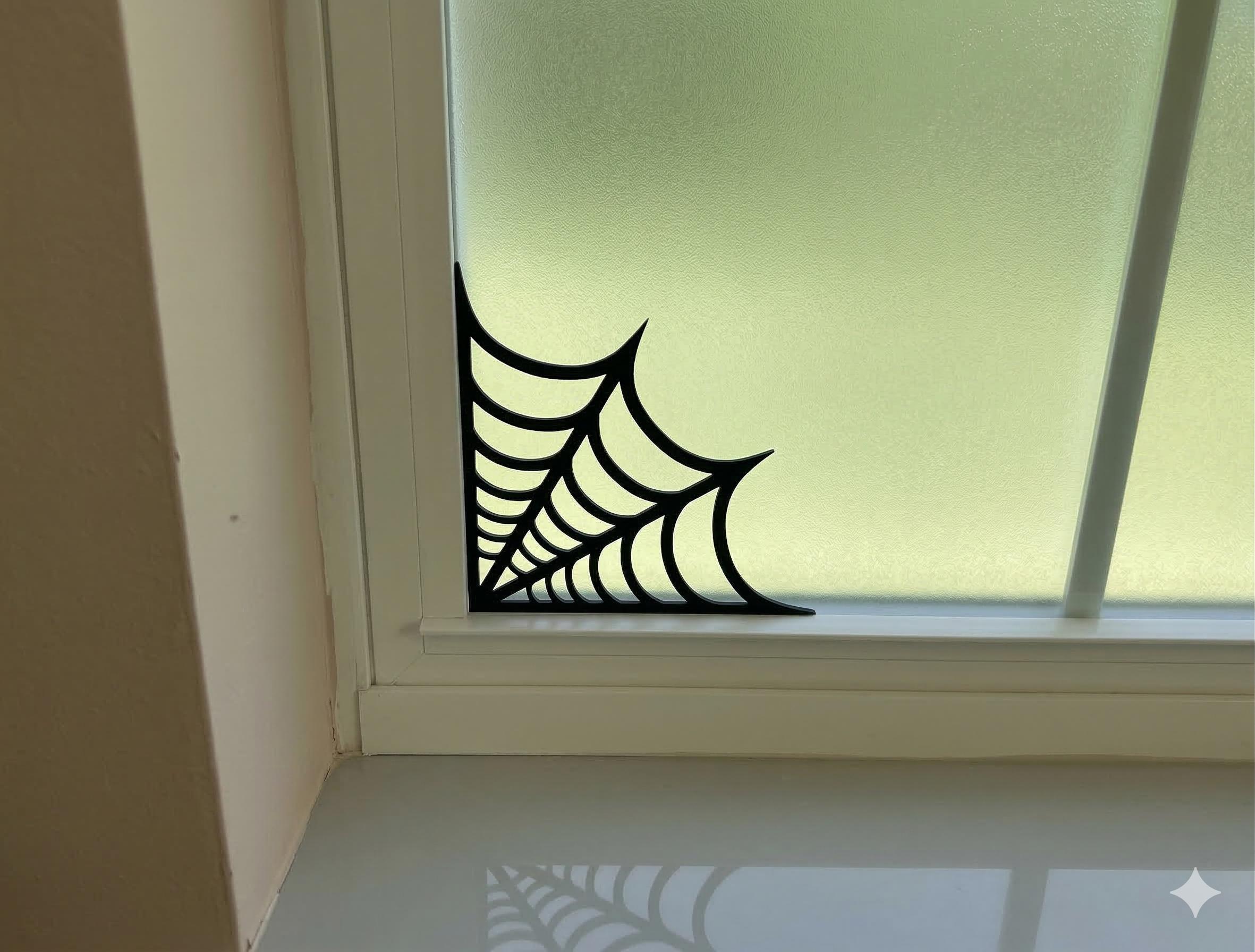 Door and Window Corner Spider Webs
